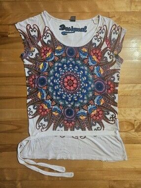 Desigual Multicoloured T-Shirt Size L